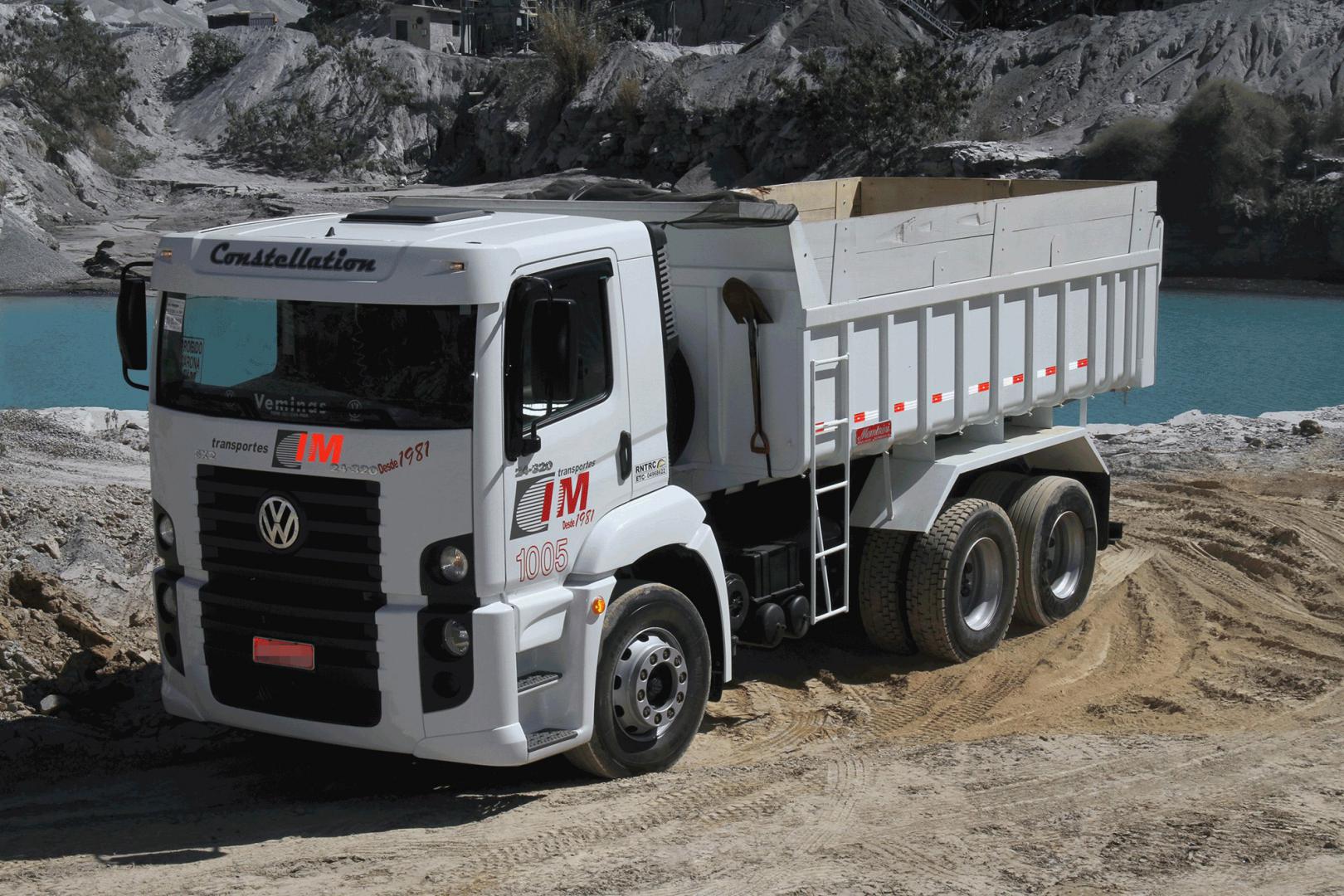 Conjunto da frota Transportes IM