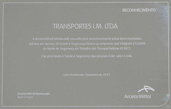 Homenagem ArcelorMittal 2017